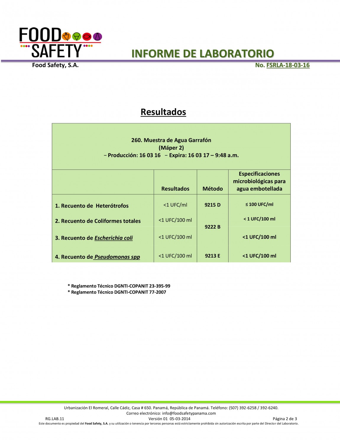 Análisis Externo de Calidad